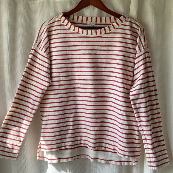 J. Crew Surfbreeze Style Striped Pullover EUC - Picture 1 of 3